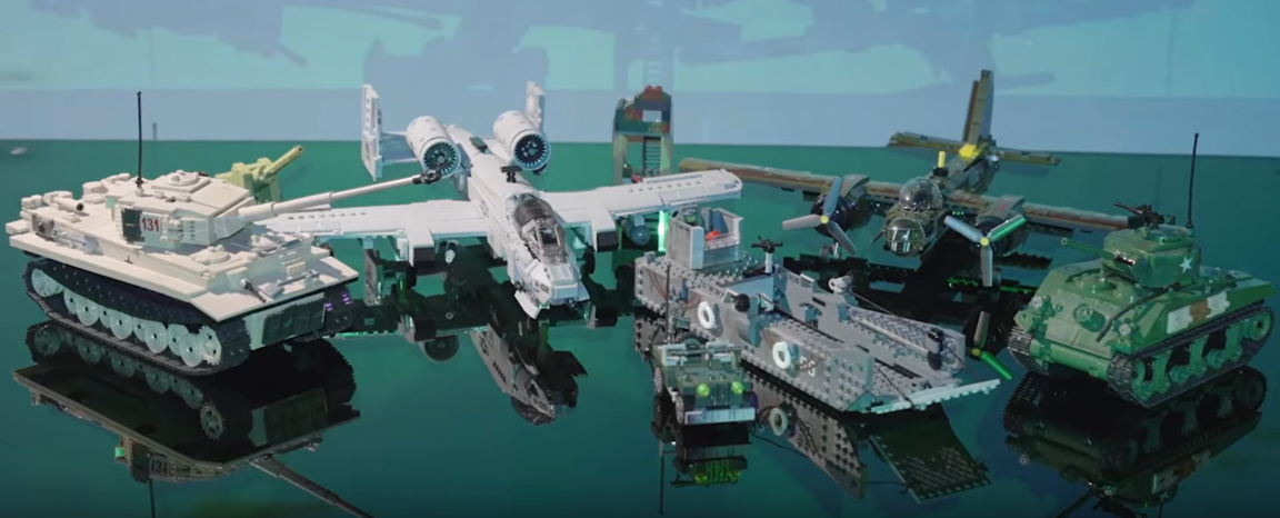 WW2 Military Brick Building Sets