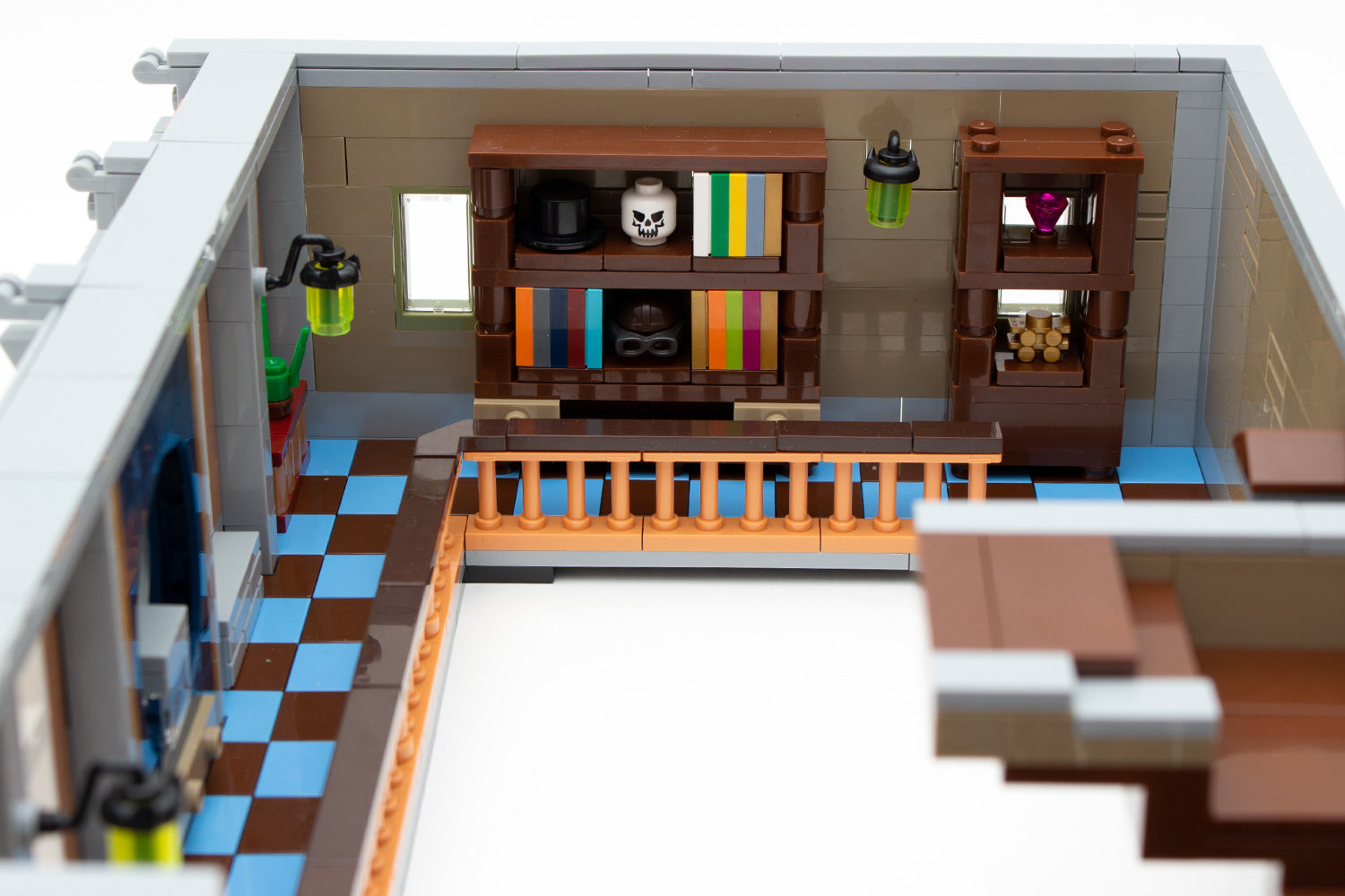 Magic Library Haunted Mansion – New York Sanctorum Sanctum Edition Building Block Set | General Jim's Toys & Bricks | GJ-SBWL