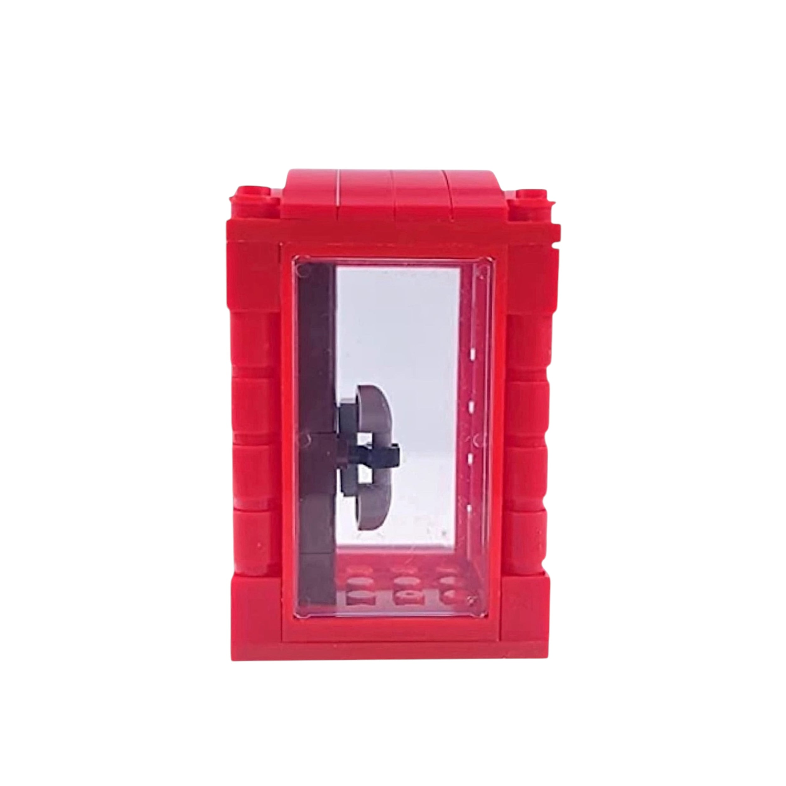 Red Phone Booth Building Block Set (2-Pack) | General Jim's Toys & Bricks | GJ-RTB2