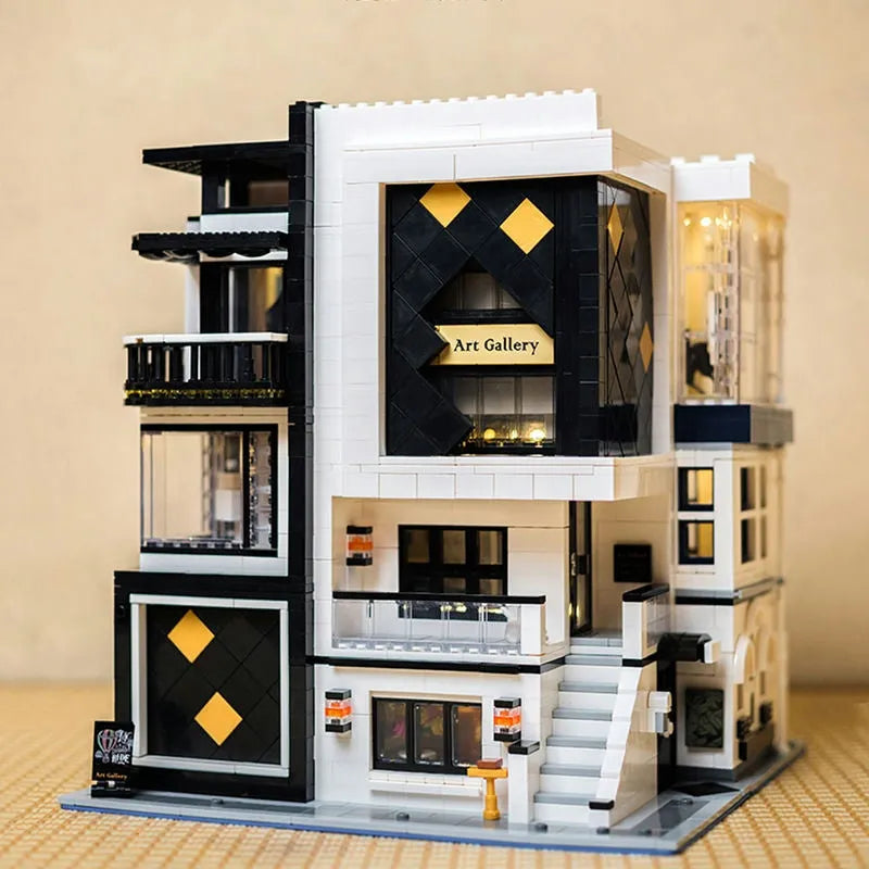 Modular Art Gallery Building Blocks Set | General Jim's Toys & Bricks | GJ-AG