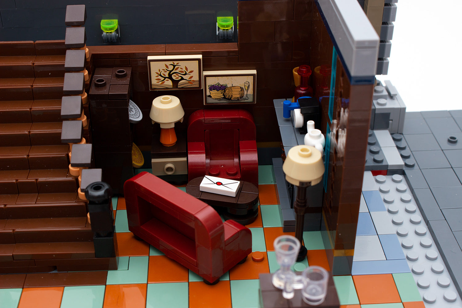 Magic Library Haunted Mansion – New York Sanctorum Sanctum Edition Building Block Set | General Jim's Toys & Bricks | GJ-SBWL