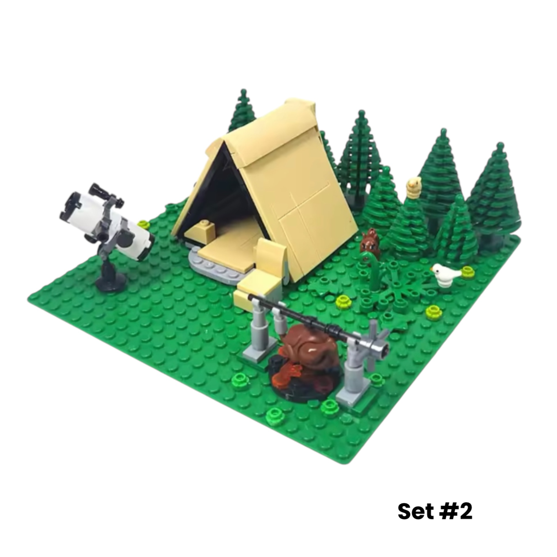 Camping Adventure Building Block Set | General Jim's Toys & Bricks | GJ-CCG