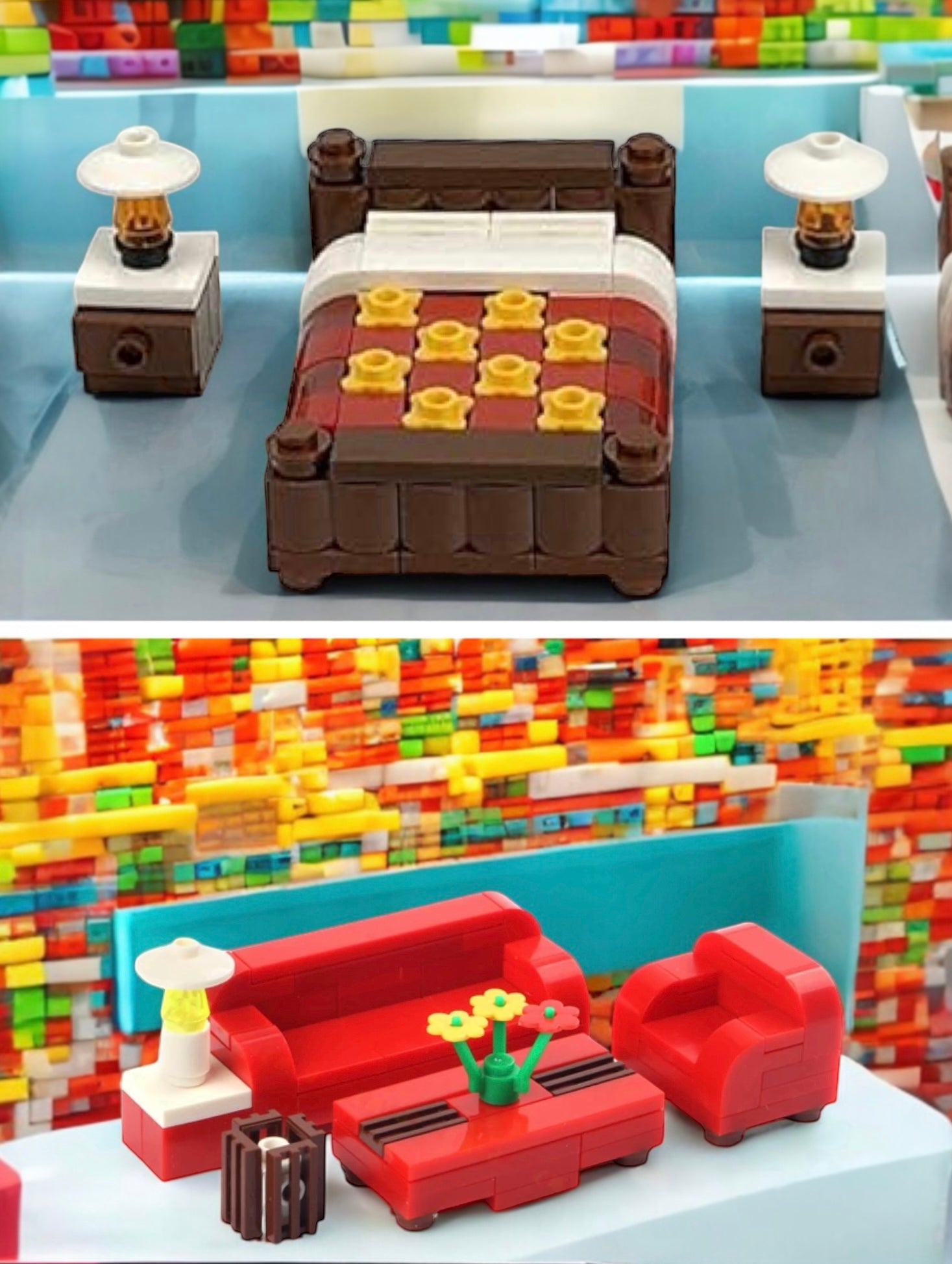 Home Furnishing Building Blocks – Set #1 | General Jim's Toys & Bricks | GJ-HFS1