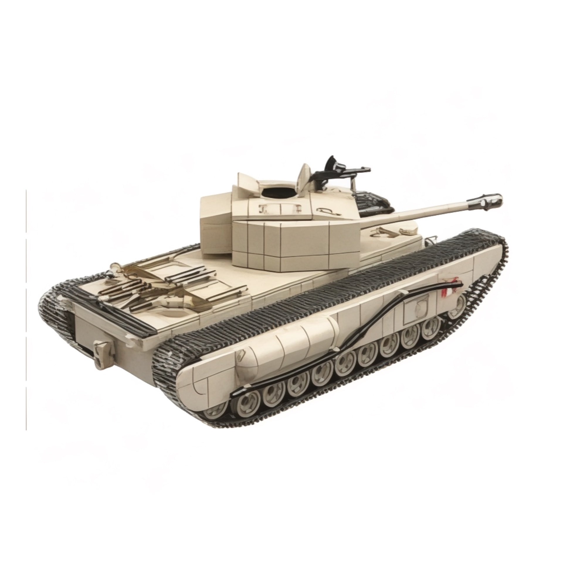 Churchill MK.I British Infantry Tank Building Block Set | General Jim's Toys & Bricks | GJ-CHUR