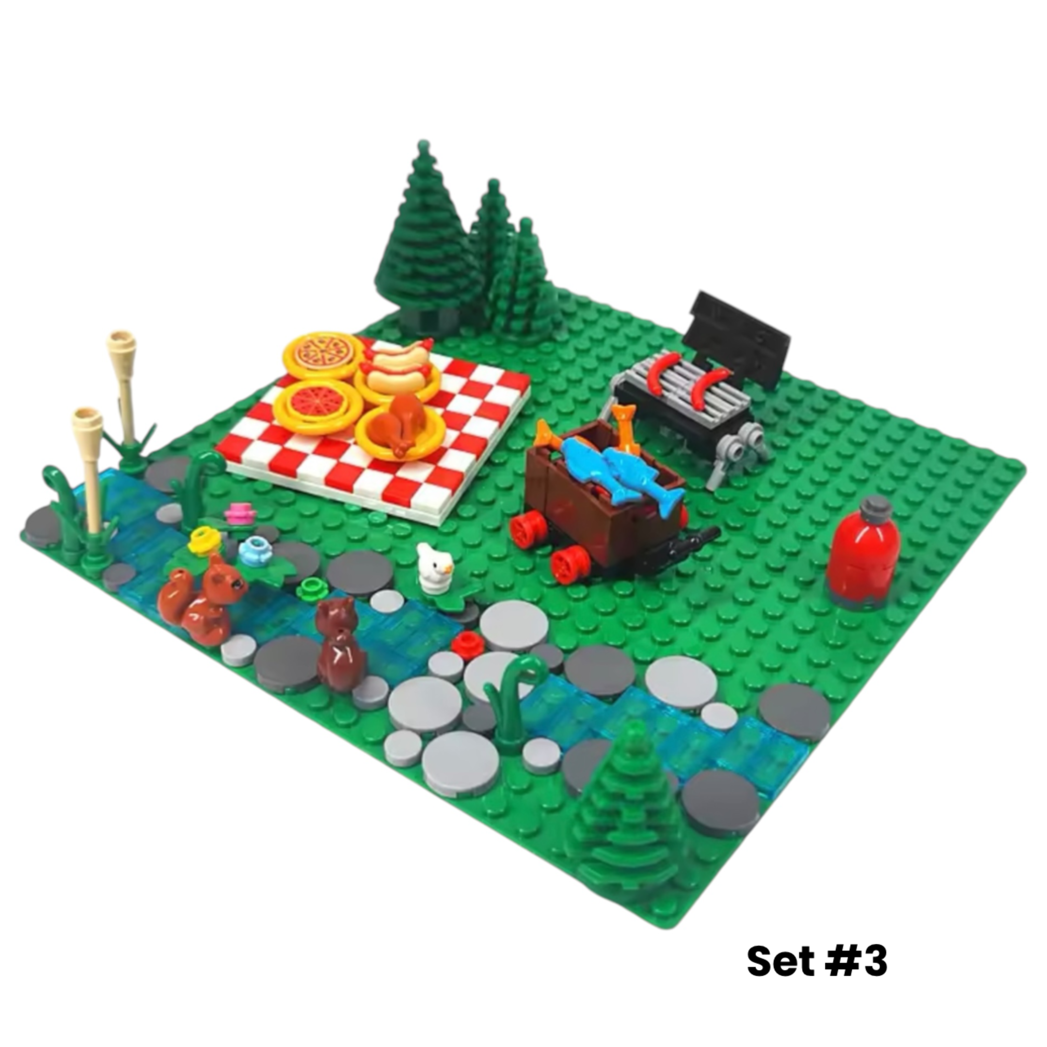 Camping Adventure Building Block Set | General Jim's Toys & Bricks | GJ-CCG