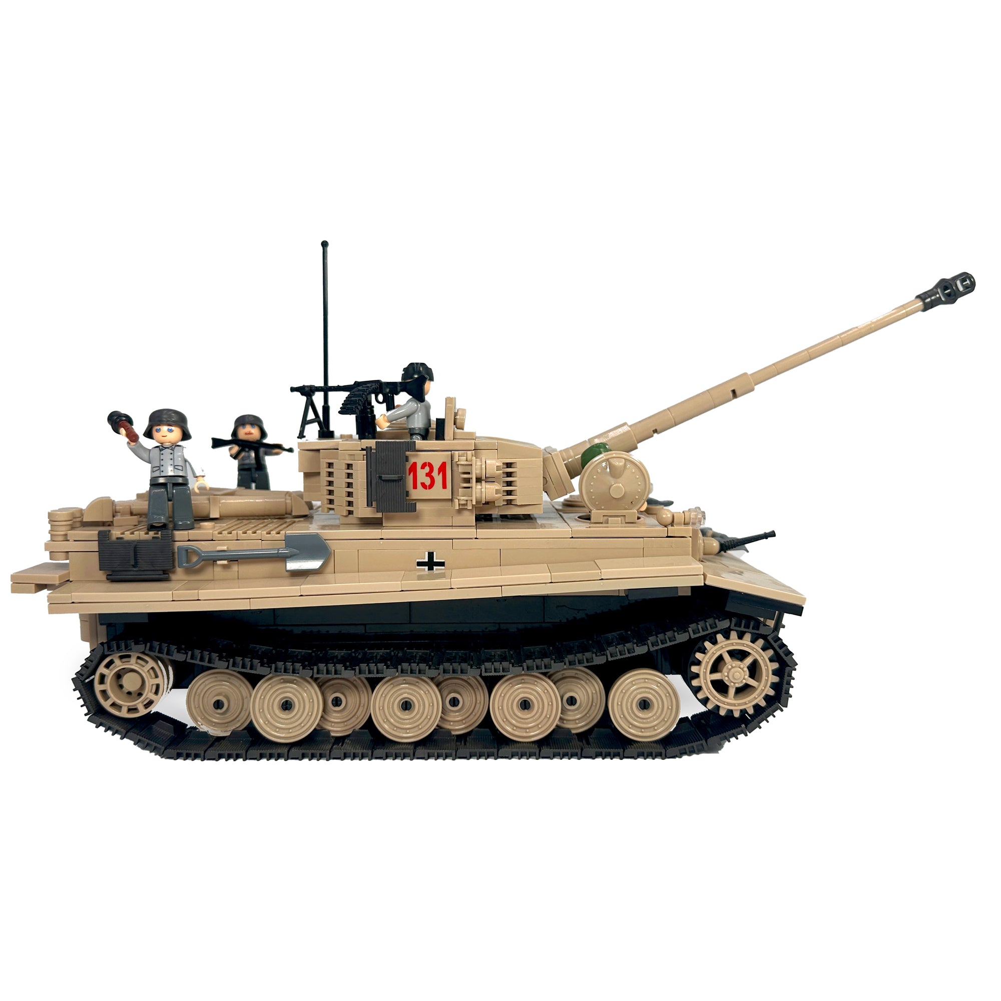 German Tiger Tank 131 Tank Building Blocks Set | General Jim's Toys & Bricks | GJ-GT131