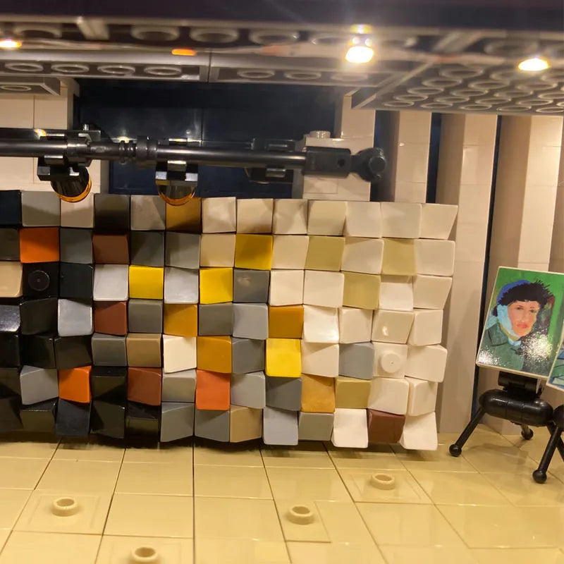 Modular Art Gallery Building Blocks Set | General Jim's Toys & Bricks | GJ-AG