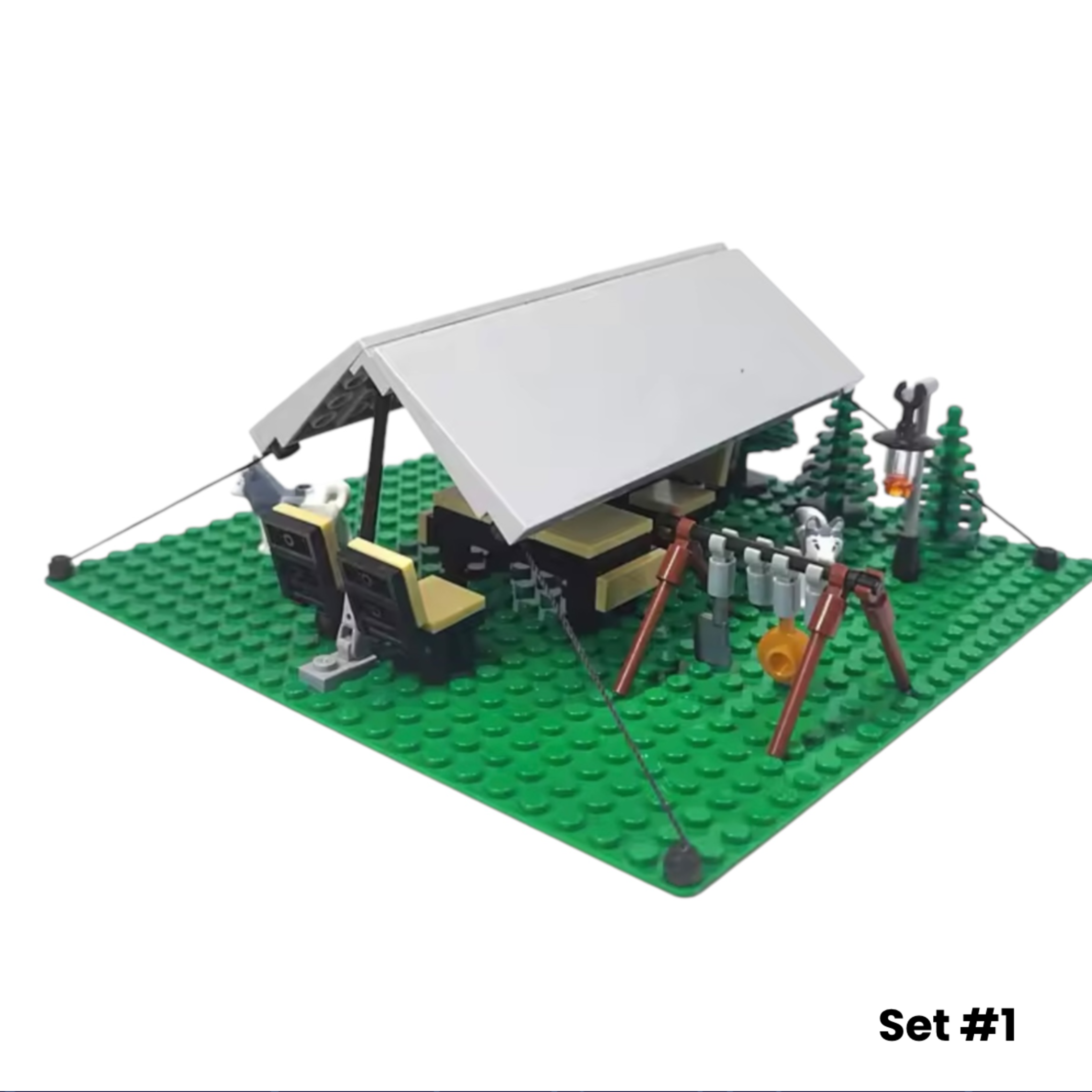 Camping Adventure Building Block Set | General Jim's Toys & Bricks | GJ-CCG