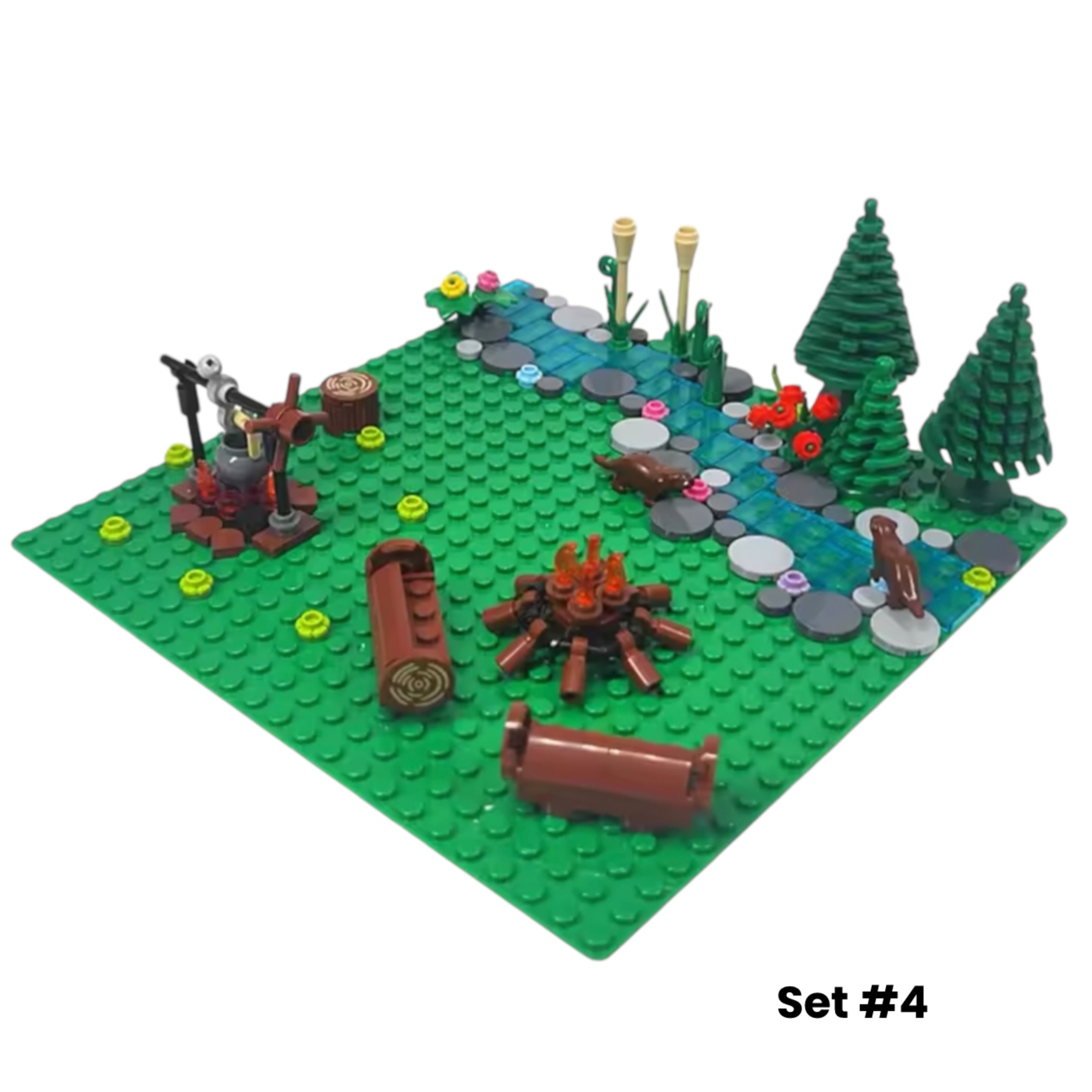Camping Adventure Building Block Set | General Jim's Toys & Bricks | GJ-CCG