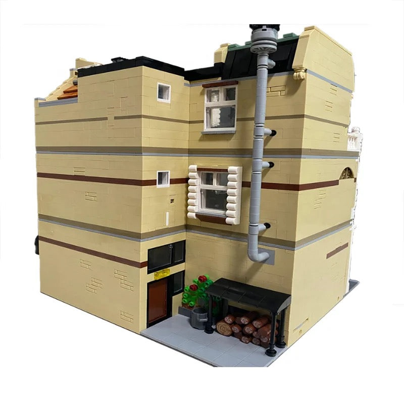 Old Town Pizzeria Modular Building Blocks Toy Set | General Jim's Toys & Bricks | GJ-PZS