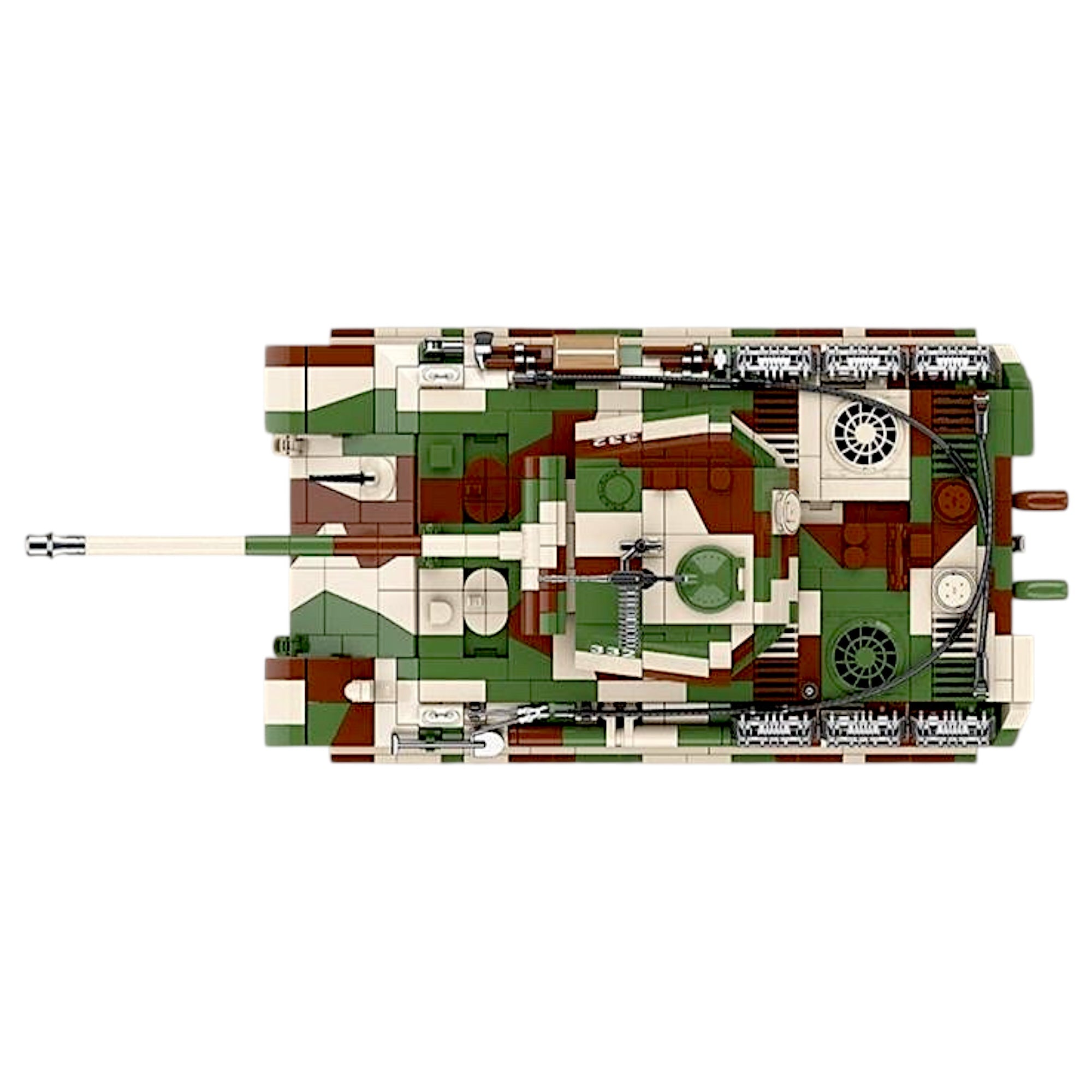 Panzerkampfwagen V 332 Panther Tank Building Blocks Set | AUSF.G SD.KFZ.171 332 | General Jim's Toys & Bricks | GJ-GPV332