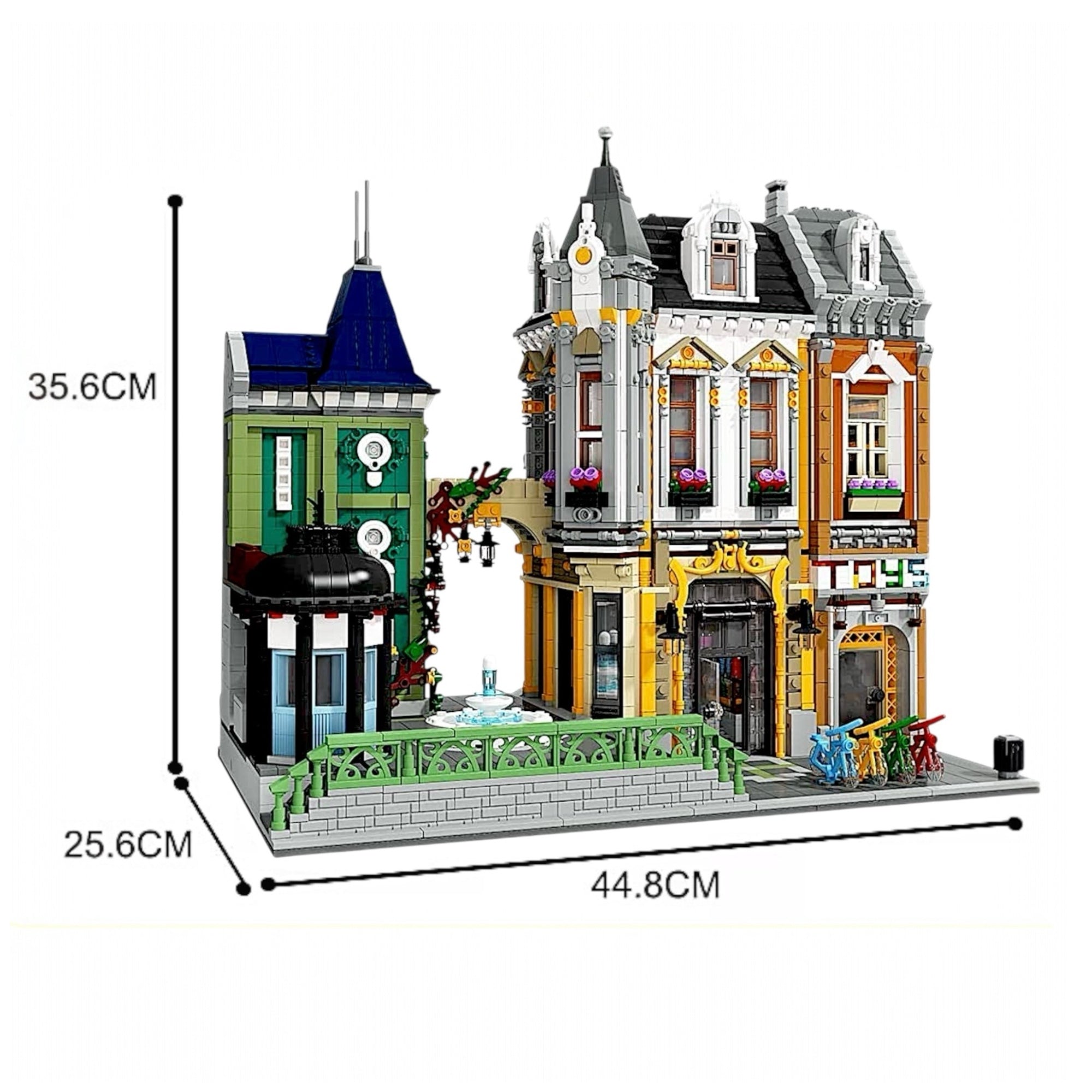 Toy Store Square Modular Building Block Set | General Jim's Toys & Bricks | GJ-TSS