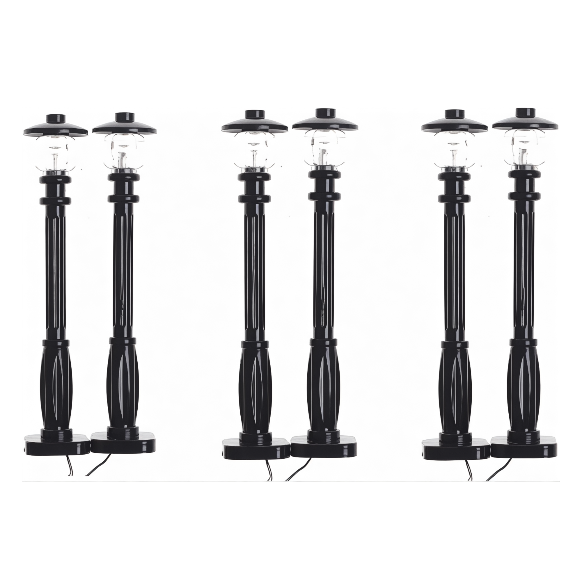 Lighted Street Lamp Posts – LED Accessory Set | General Jim's Toys & Bricks |