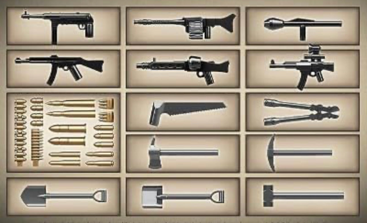 Panther Ausf. G Sd.Kfz.171 Tank Building Block Set | General Jim's Toys & Bricks | GJ-GP334