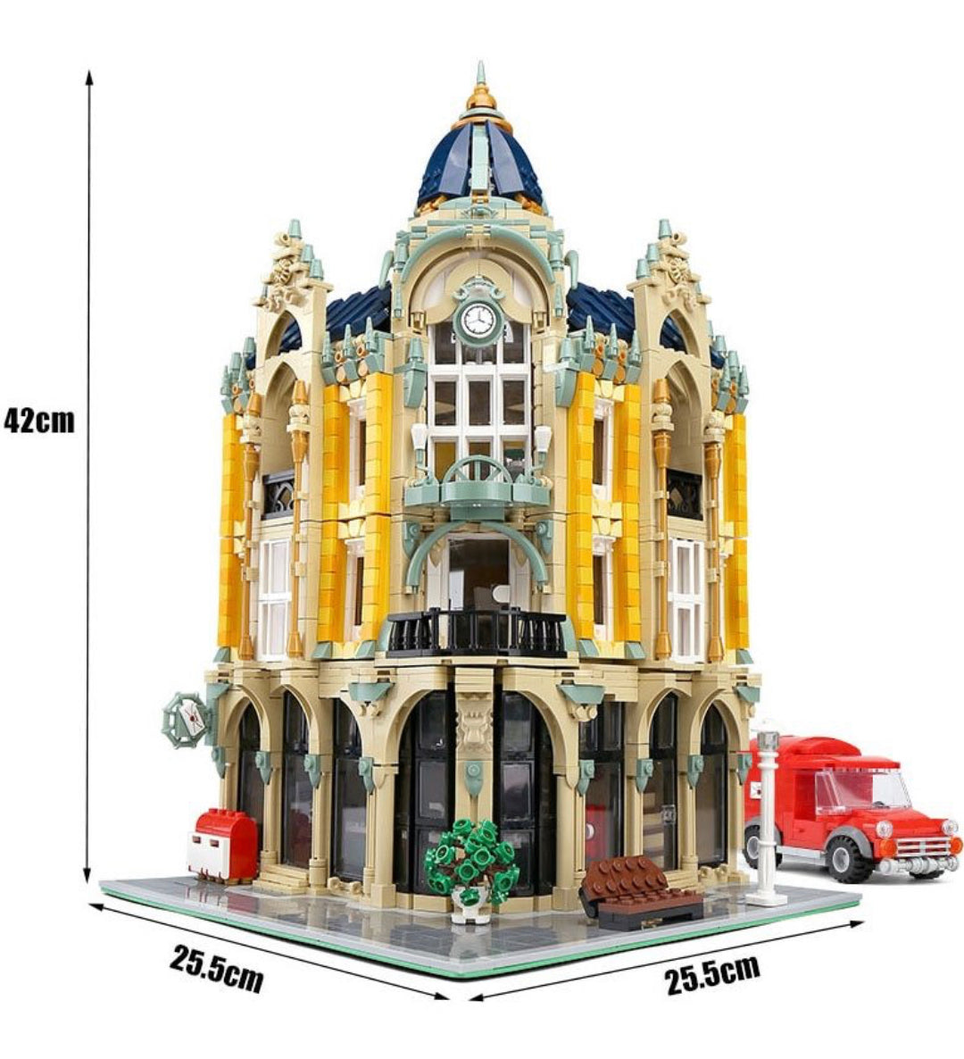 Corner Post Office Modular Building Block Set | General Jim’s Toys & Bricks | GJ-CPO
