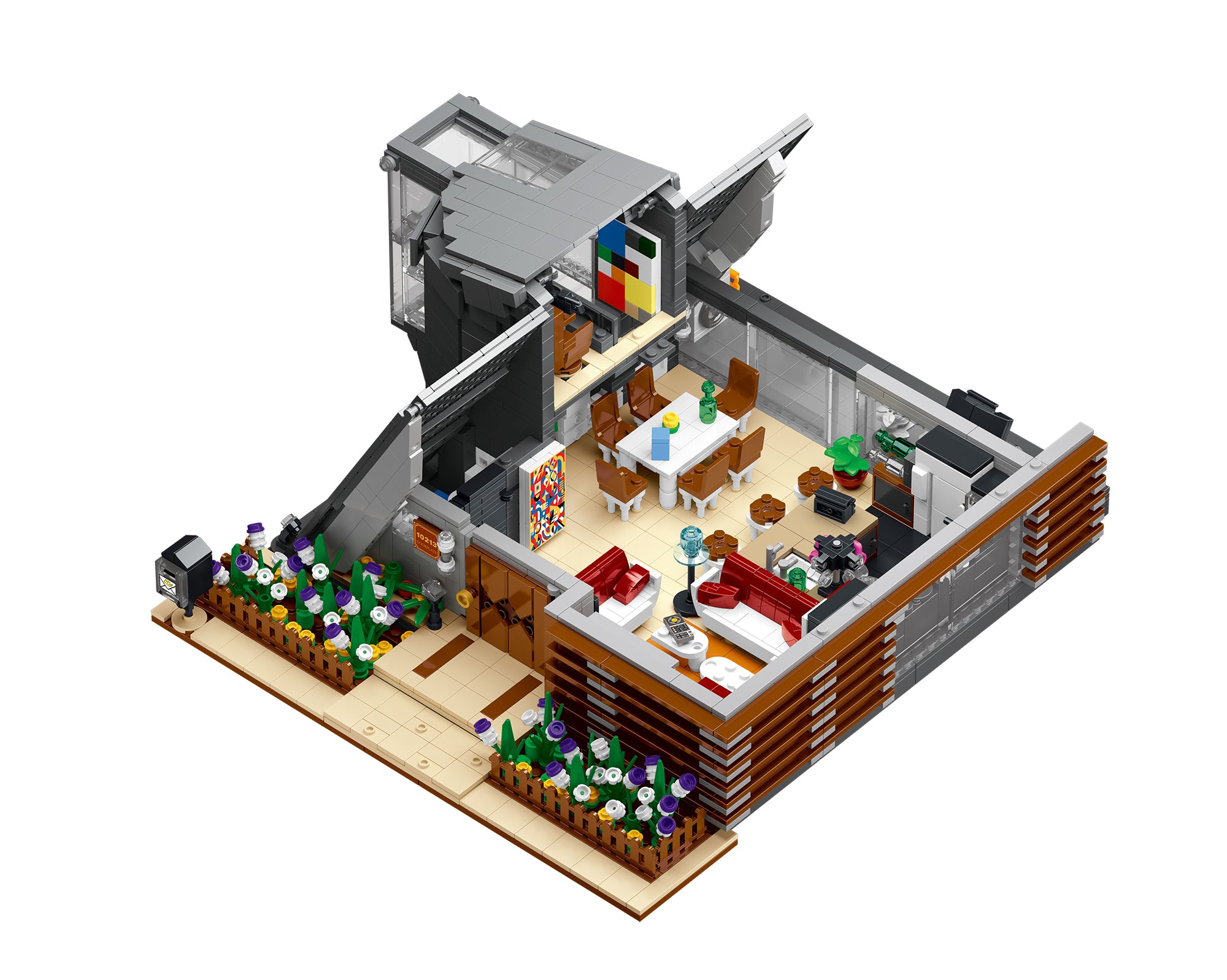 The Lambda House Lighted Building Blocks Set | General Jim's Toys & Bricks | GJ-TLH