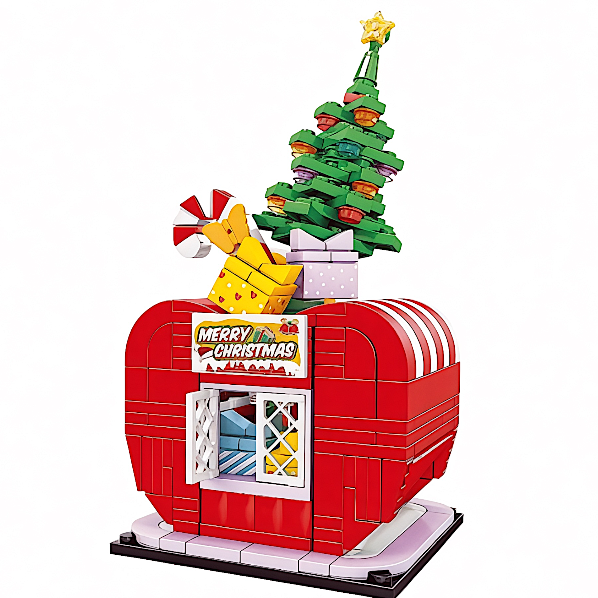 Christmas Toy Shop Building Brick Set | General Jim's Toys & Bricks | GJ-CA
