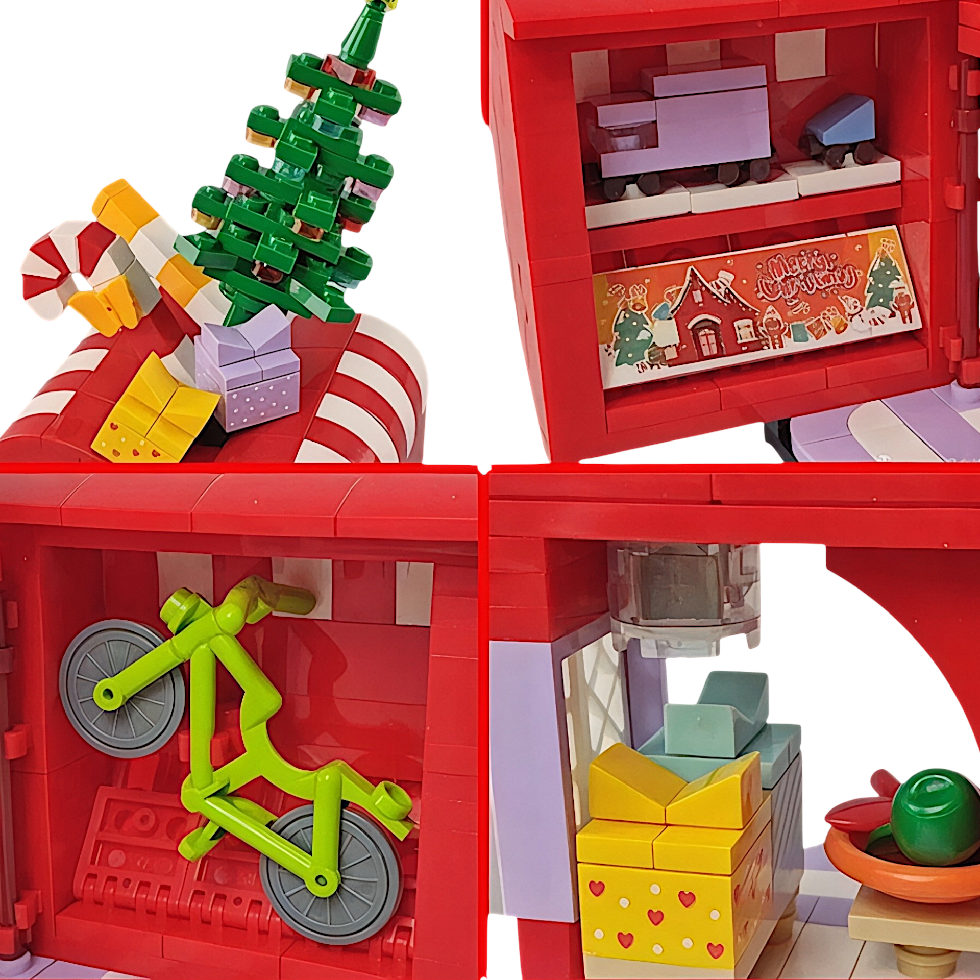 Christmas Toy Shop Building Brick Set | General Jim's Toys & Bricks | GJ-CA