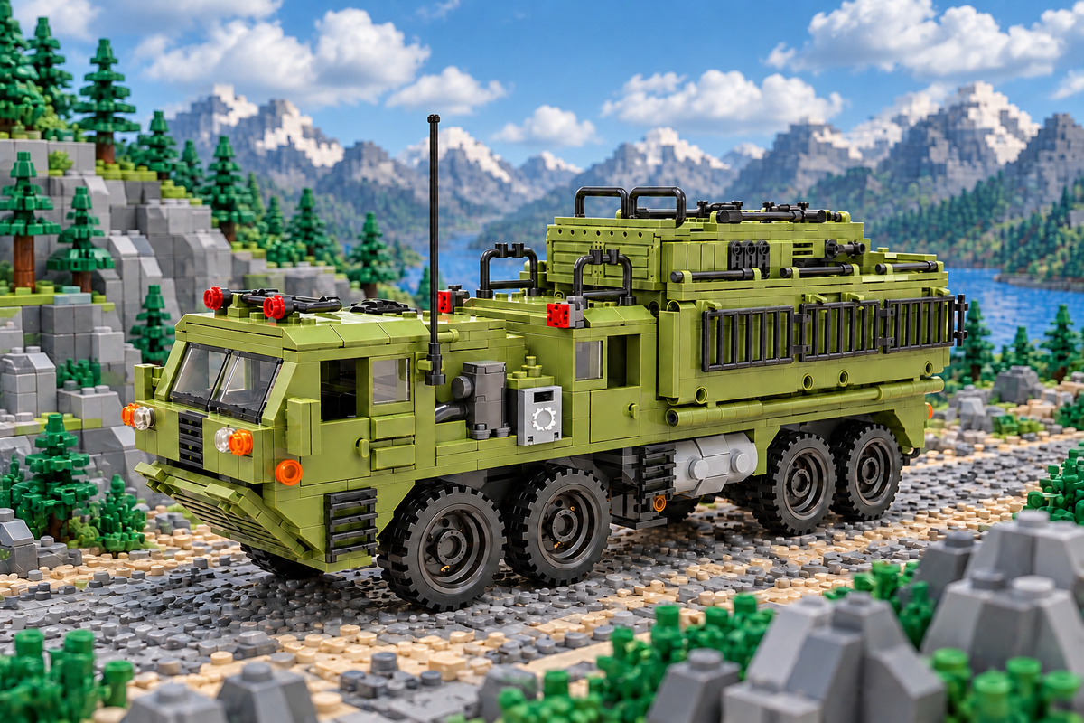 Scorpio Heavy Building Blocks Set | General Jim's Toys & Bricks | GJ-SHT
