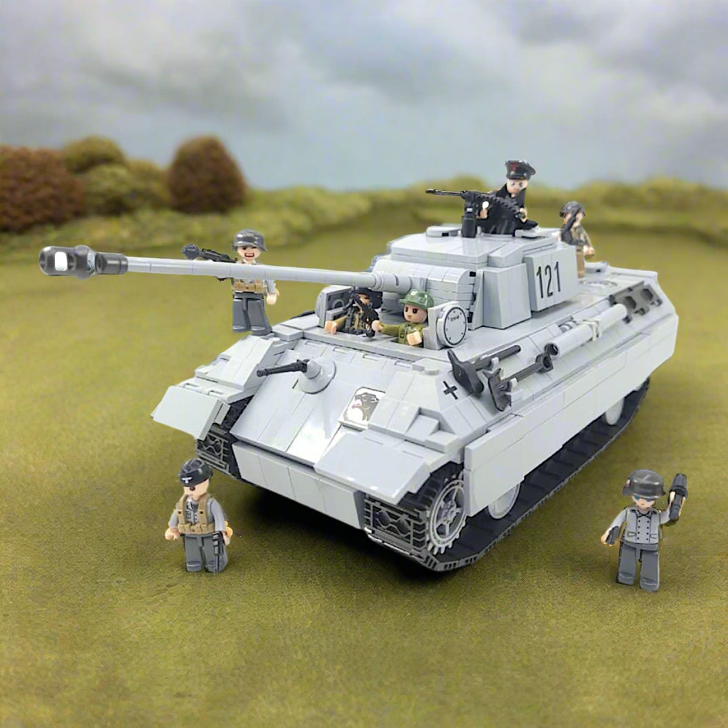 Panther 121 WWII German Tank Set | General Jim’s Toys & Bricks | GJ-GP121