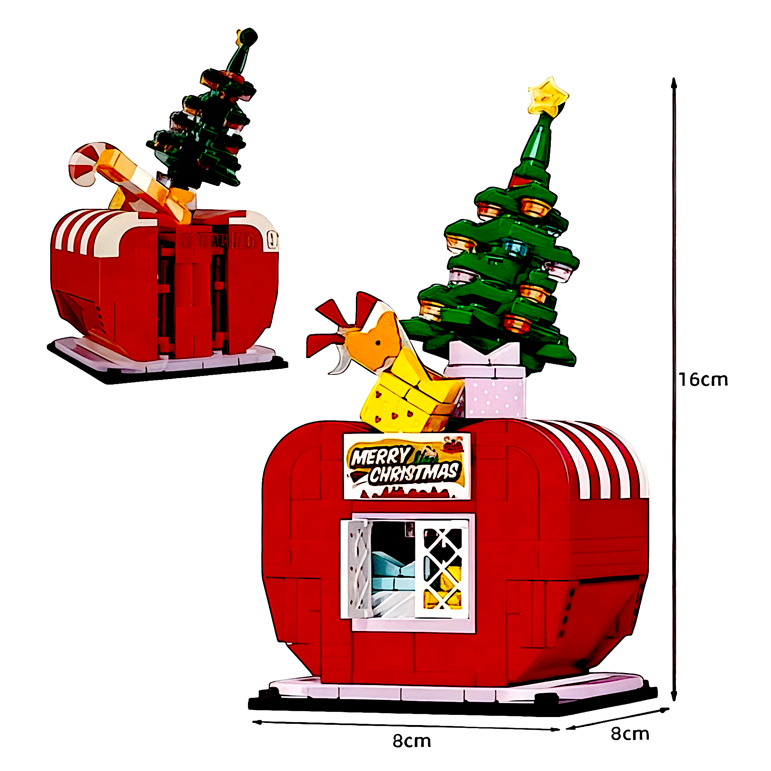 Christmas Toy Shop Building Brick Set | General Jim's Toys & Bricks | GJ-CA