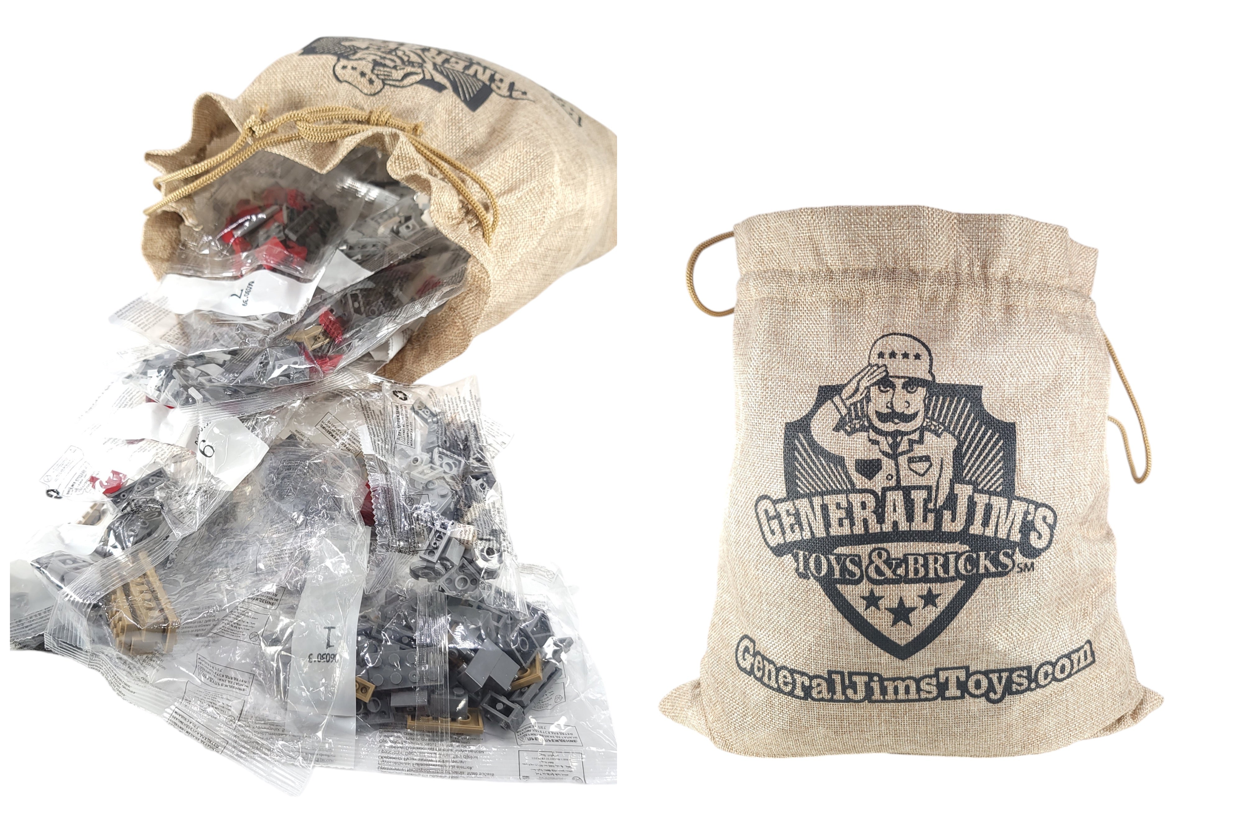 プレミアムパック1 フルコンプセット Mixed building blocks grab bag | 3 pound random pieces | Military Set