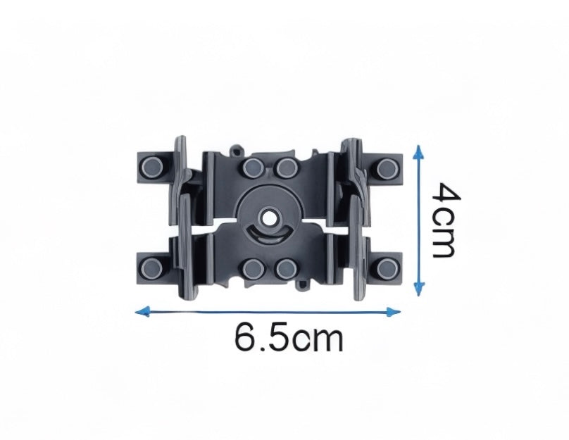 Railway Track Expansion Pack – 56 Pieces (36 Straight + 20 Flex Tracks) | General Jim's Toys & Bricks| GJA-TTS56