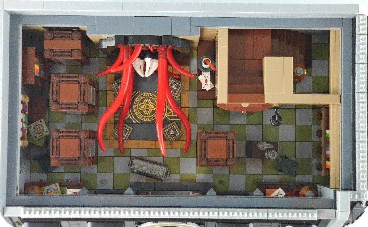 Magic Library Haunted Mansion – New York Sanctorum Sanctum Edition Building Block Set | General Jim's Toys & Bricks | GJ-SBWL