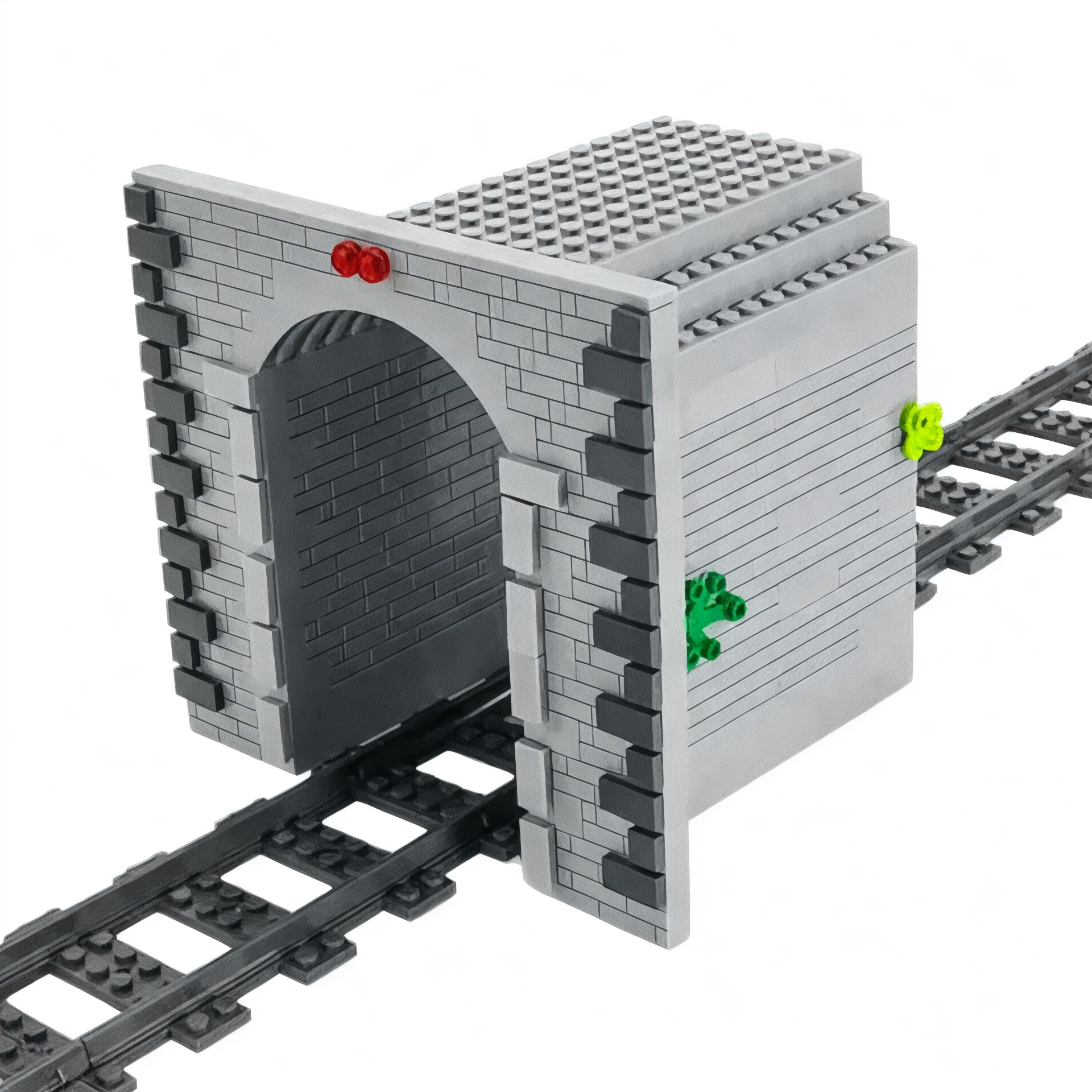 Railway Train Tunnel Building Bricks Set | General Jim’s Toys | GJ-GTT