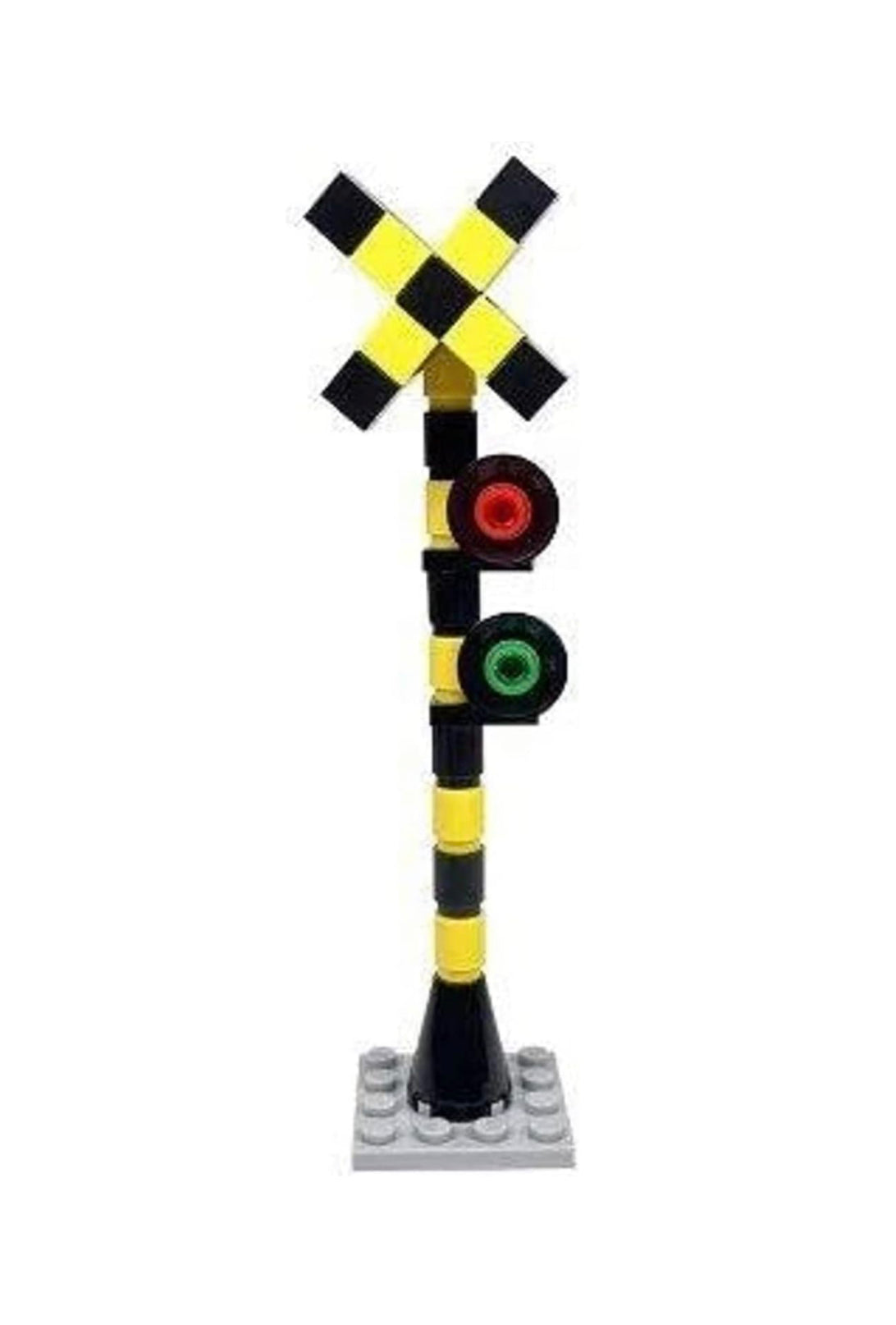 3-in-1 Railway Signal Control Lights Building Block Set | General Jim's Toys & Bricks | GJ-RAS