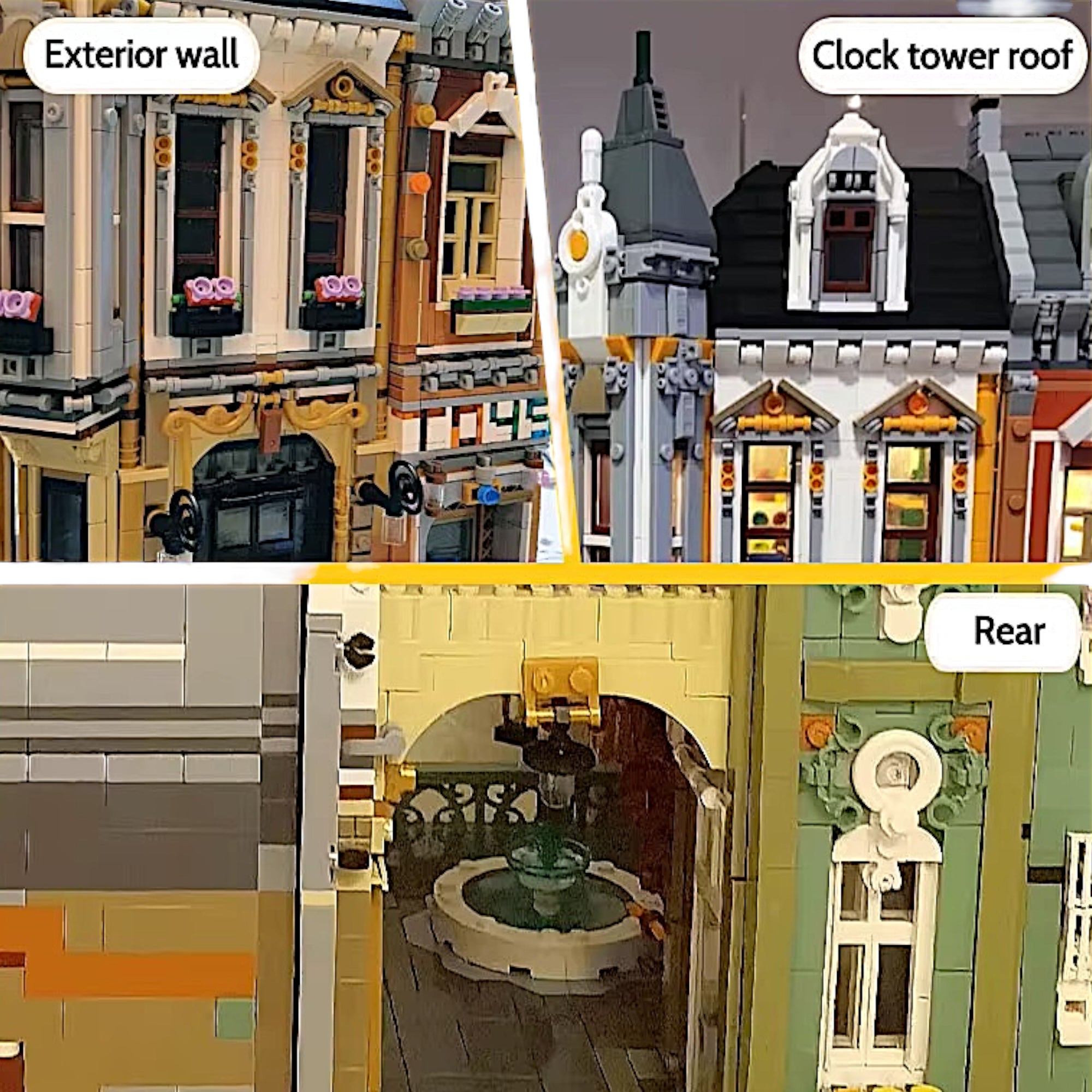 Toy Store Square Modular Building Block Set | General Jim's Toys & Bricks | GJ-TSS