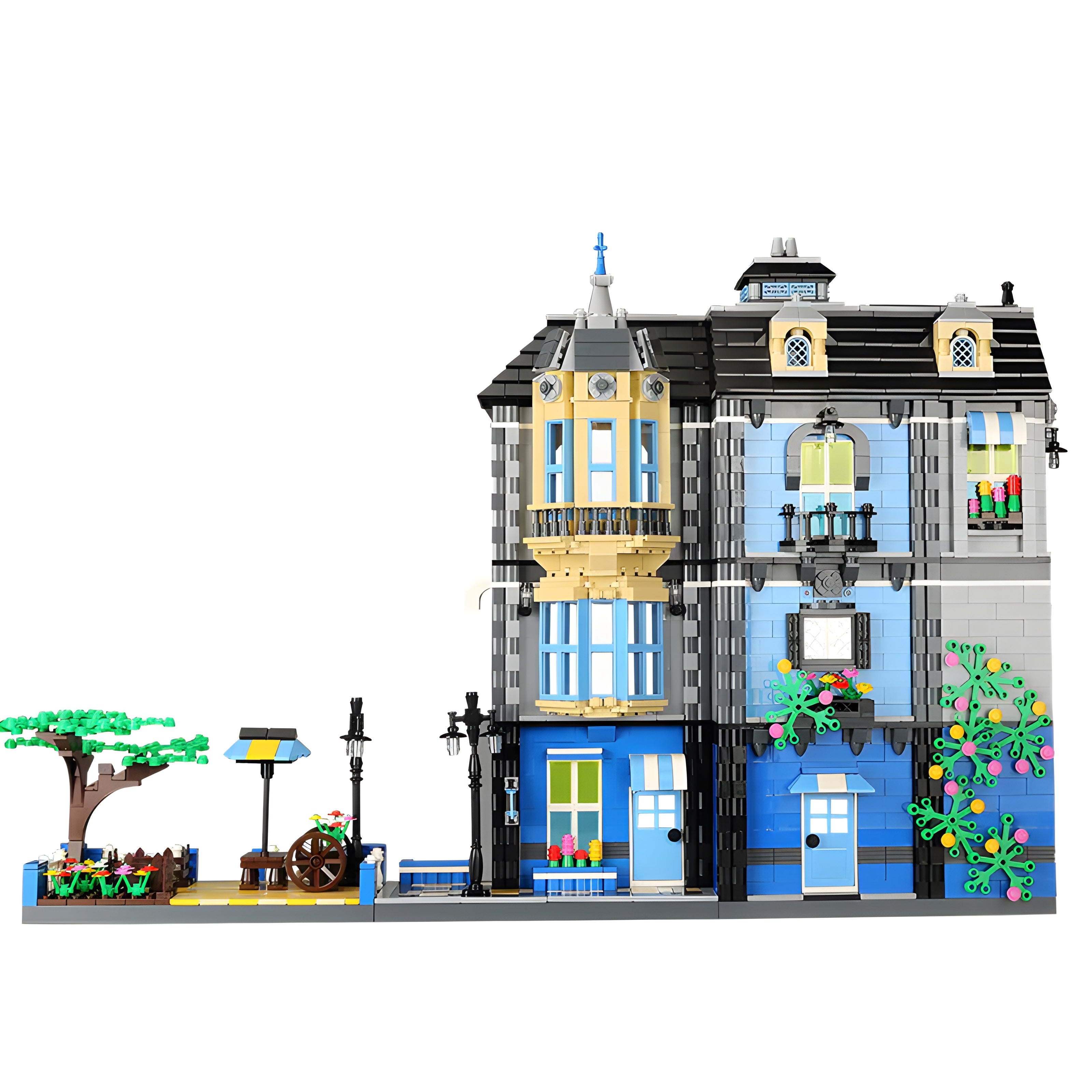 Garden Coffee House Building Blocks Set | General Jim's Toys & Bricks| GJ-CHB