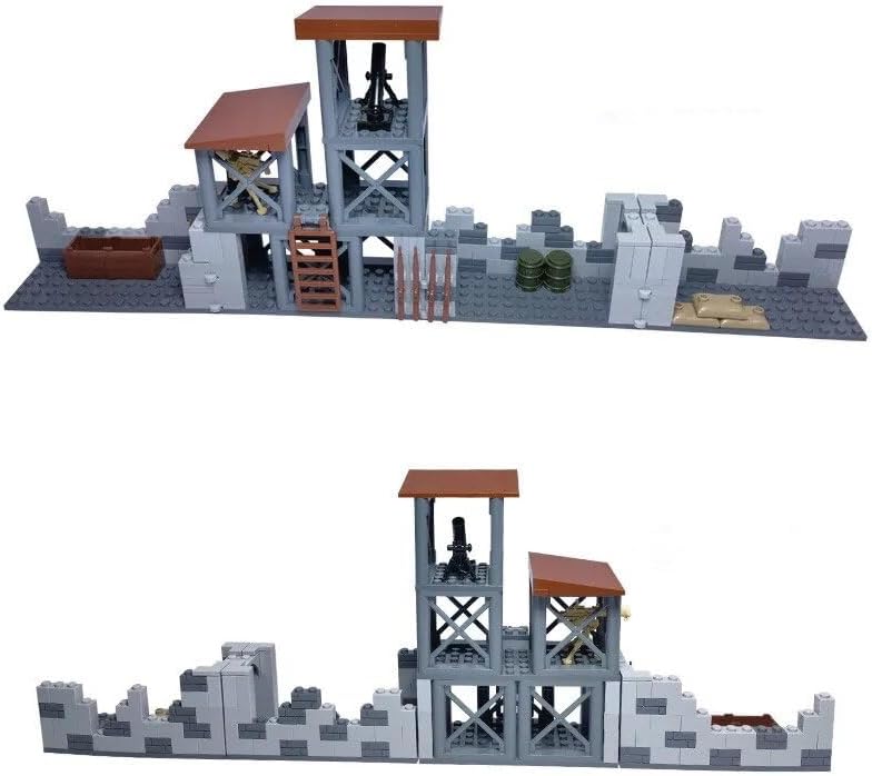 WWII Battle: War Fort Building Blocks Set | General Jim's Toys & Bricks | GJ-WF