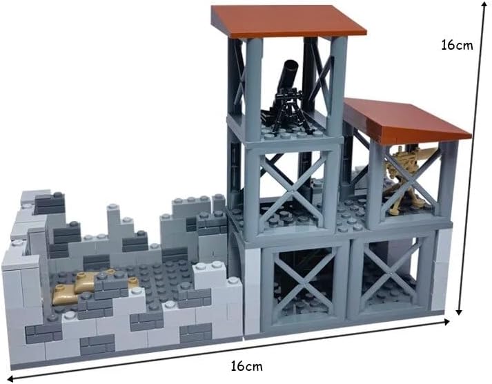 WWII Battle: War Fort Building Blocks Set | General Jim's Toys & Bricks | GJ-WF