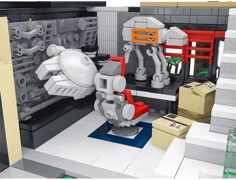 Modern Architecture Model City Street View Modular Building Blocks Bricks Toy Building Set General Jims Toys Close Up