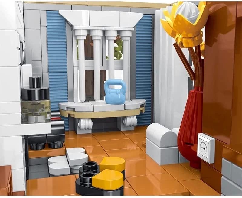 Modern Architecture Model City Street View Modular Building Blocks Bricks Toy Building Set General Jims Toys Close Up 2