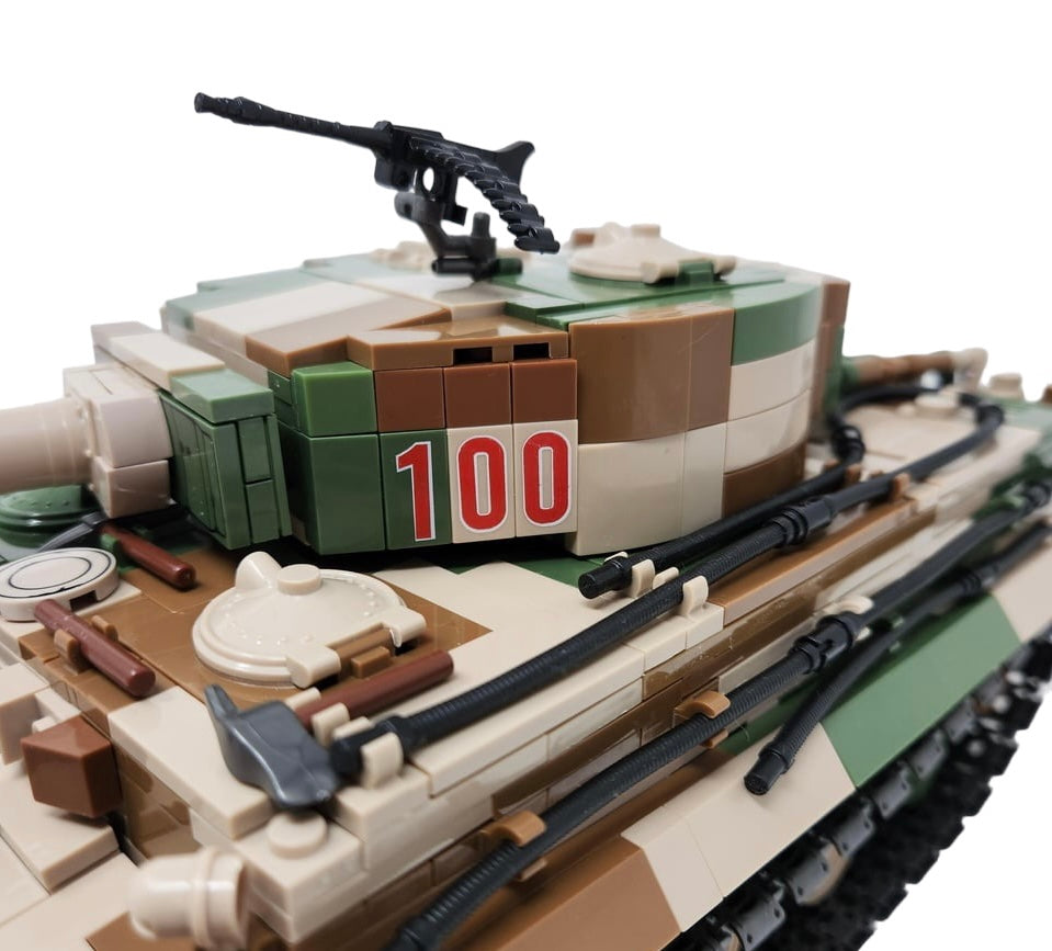 WWII Tiger I Heavy Tank Building Blocks Set | General Jim's Toys & Bricks | GJ-T1HT