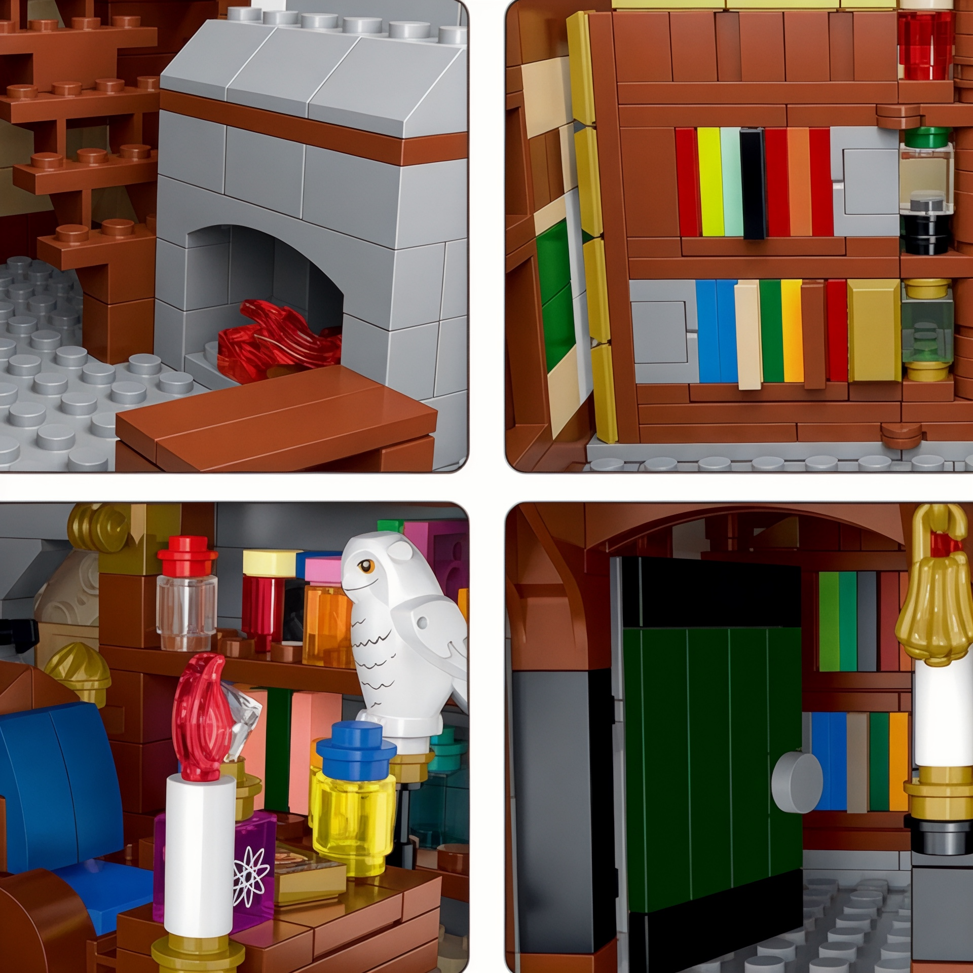 The Witch House Modular Building Block Set | General Jim's Toys & Bricks | GJ-TWH