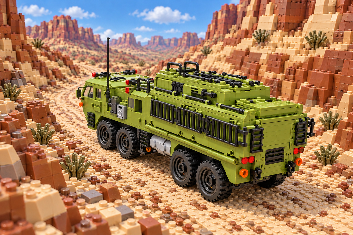 Scorpio Heavy Building Blocks Set | General Jim's Toys & Bricks | GJ-SHT