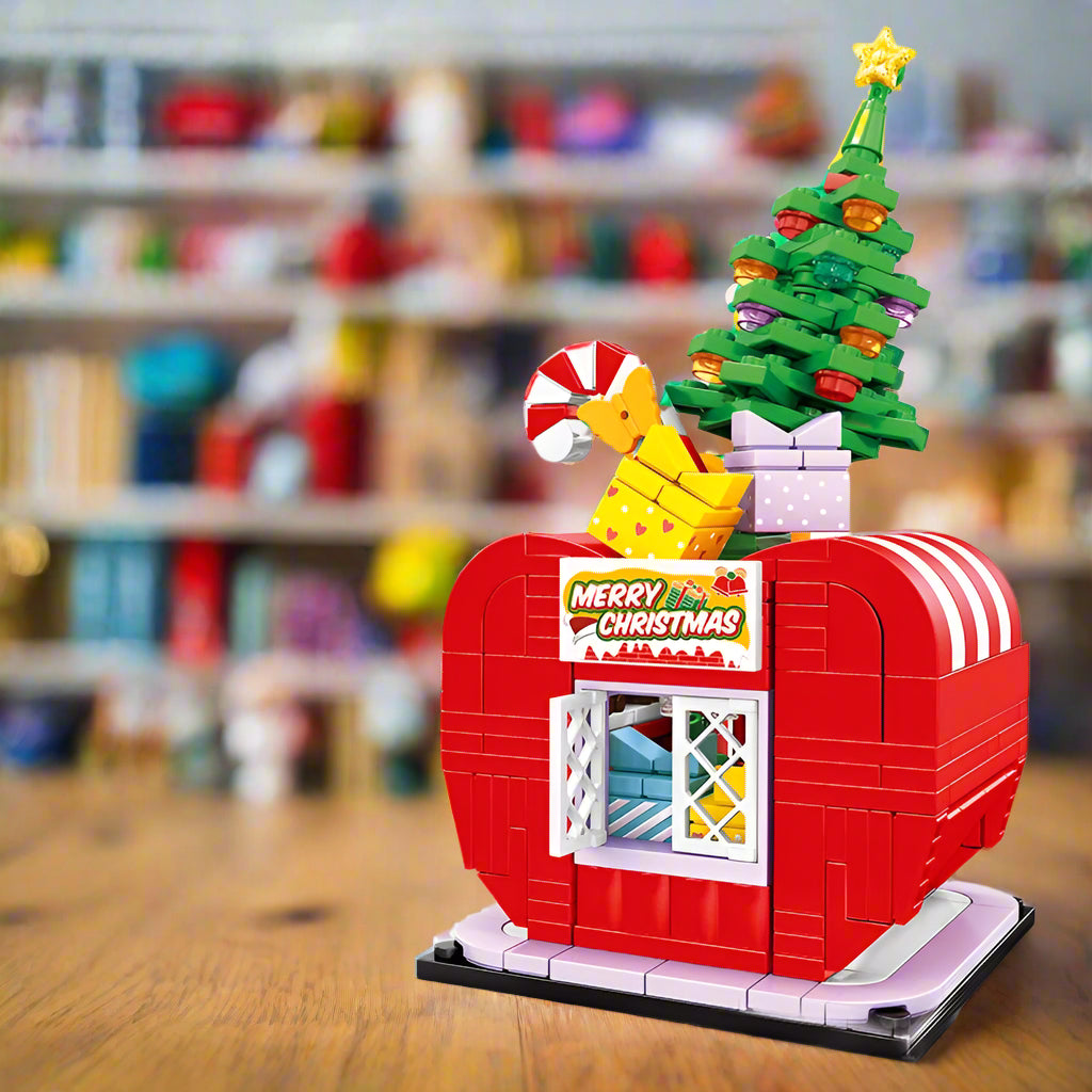 Christmas Toy Shop Building Brick Set | General Jim's Toys & Bricks | GJ-CA