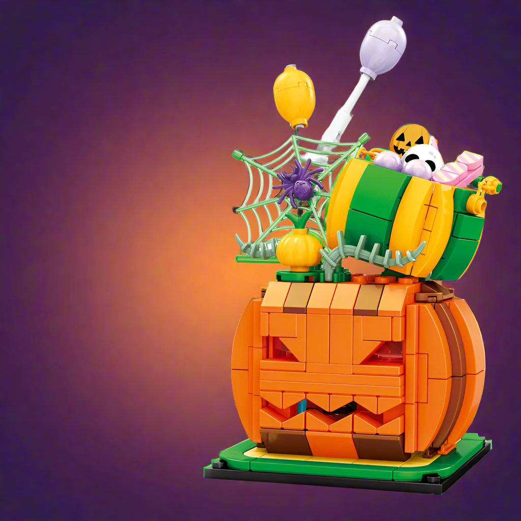 Halloween Pumpkin Shop Building Blocks| General Jim's Toys & Bricks | GJ-HP