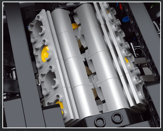 Military Warrior Off-Road Vehicle Building Block Set | General Jim's Toys & Bricks | GJ-WOR