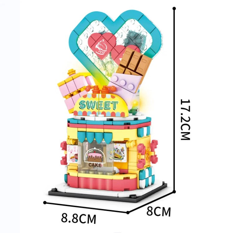 Sweet Shop Building Blocks Set | General Jim's Toys & Bricks | GJ-SS