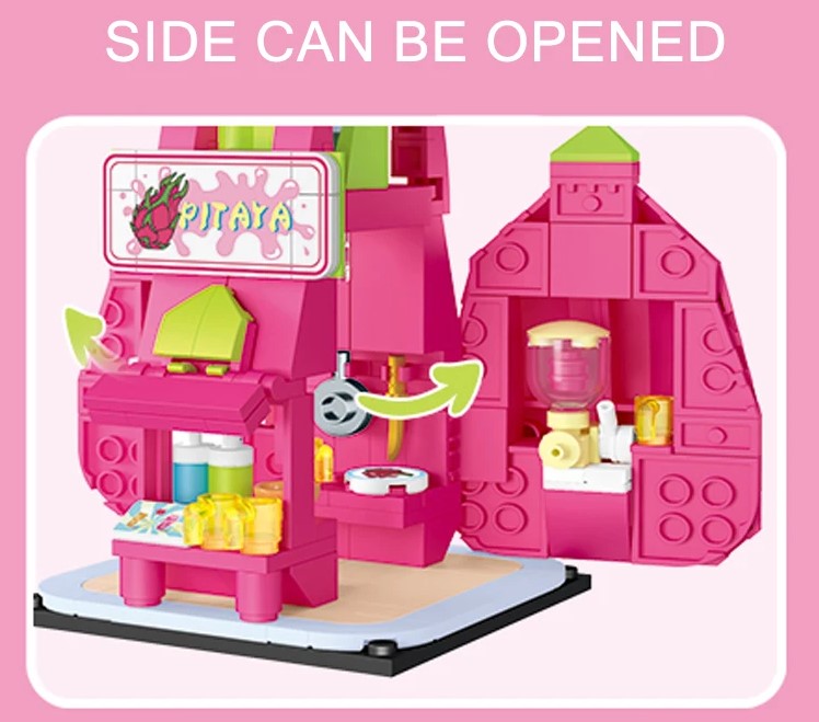 Pitaya Drink Building Blocks Set | General Jim's Toys & Bricks | GJ-PS