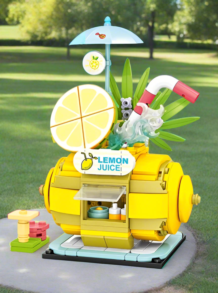 Lemonade Stand Modular Building Blocks Set| General Jim's Toys & Bricks | GJ-LS