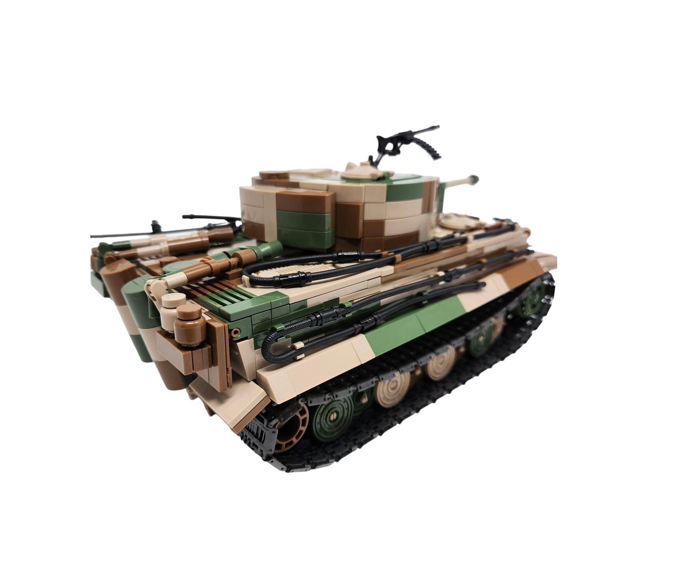 WWII Tiger I Heavy Tank Building Blocks Set | General Jim's Toys & Bricks | GJ-T1HT