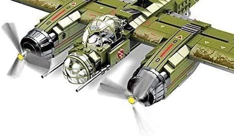 OPEN BOX Iron Empire WW2 Airplane Bomber JU-88 Building Blocks Toy Plane | General Jim's Toys