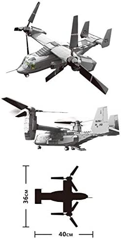 Open Box | US Marines Osprey V-22 Building Blocks Set