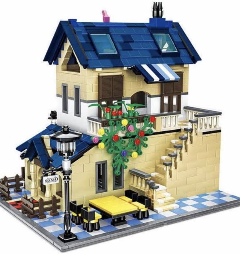 Open Box | French Lodge Building Blocks Set