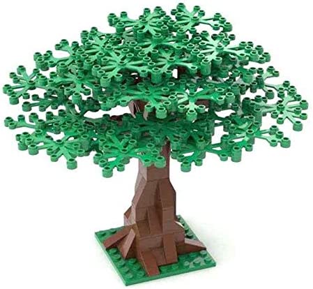 Building Blocks Green Large Toy Trees Play Set - Set of 2 | General Jim's Toys & Bricks